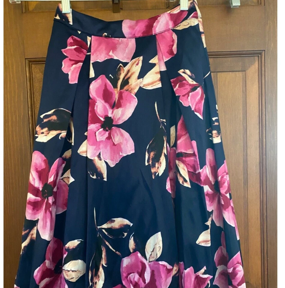 Falda de cóctel formal sin palabras para mujer EE. UU. 3 azul marino larga maxi boda fiesta Foto 3 de 4