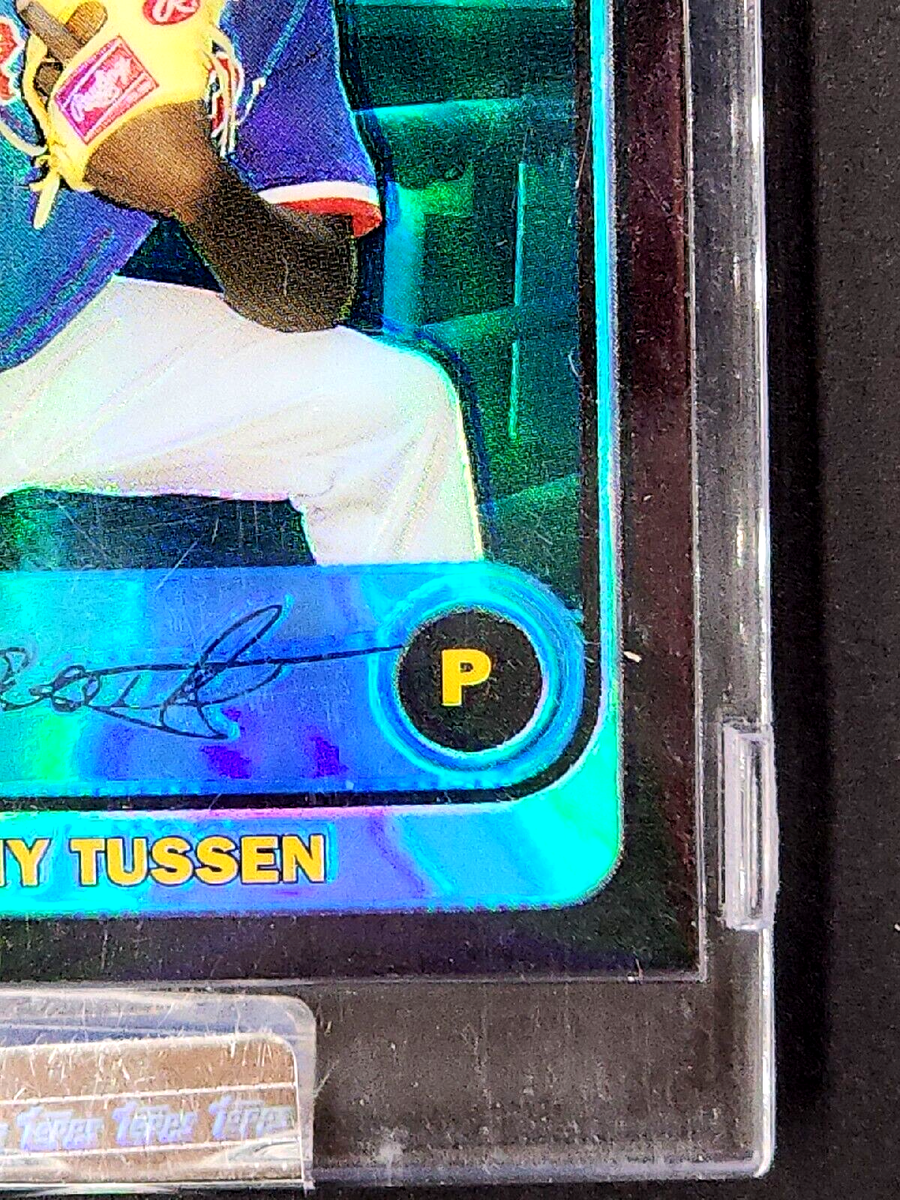 2003 Bowman Chrome Blue Refractor Uncirculated #317 Denny 2003 Bowman Chrome Blue Refractor Uncirculated #317 Denny