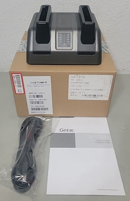 NEW Getac AY-C431 Dual Bay Battery Charger T800 GCMCU5 52628192A001 FREE SHIP