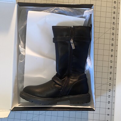 Bottines Noires Femme Taille 5 (UK) - Talon Milieu, Simili Cuir, Neuves Sans Boîte