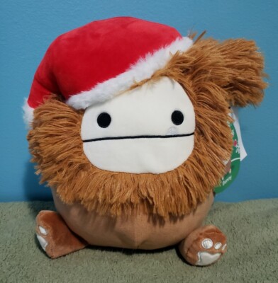 Canada Exclusive Squishmallow 8  Santa Benny Bigfoot 2022 Holiday Christmas HTF