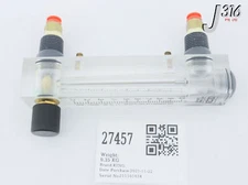 27457 KING INSTRUMENT ACRYLIC TUBE FLOWMETER, 7530 SERIES 75302113C02
