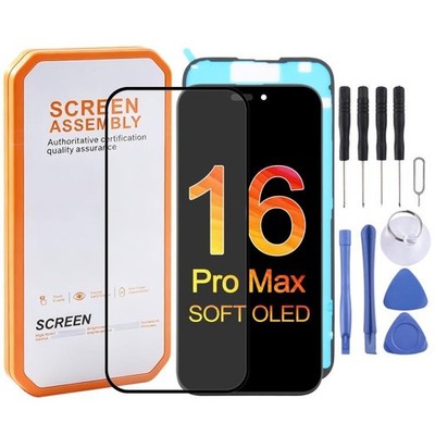 HXL Soft OLED Display für iPhone 16 Pro / 16 PRO MAX