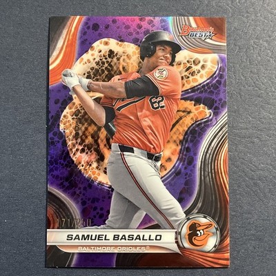 2024 Bowman's Best - SAMUEL BASALLO Purple Refractors #TP2 /250 Orioles