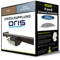 Starre AnhäNgerkupplung für Ford Transit Pritsche 06.2024-Jetzt Typ V363 Oris