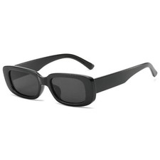 Vintage Black Sunglasses Unisex Retro UV400 Fashion Sun Glasses