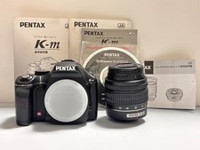 Working Condition PENTAX K m Digital Single Lens Reflex Camera with 18 55mm Lens