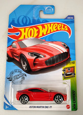 2020 Hot Wheels Red Aston Martin One-77 229250 Hw Exotics 710