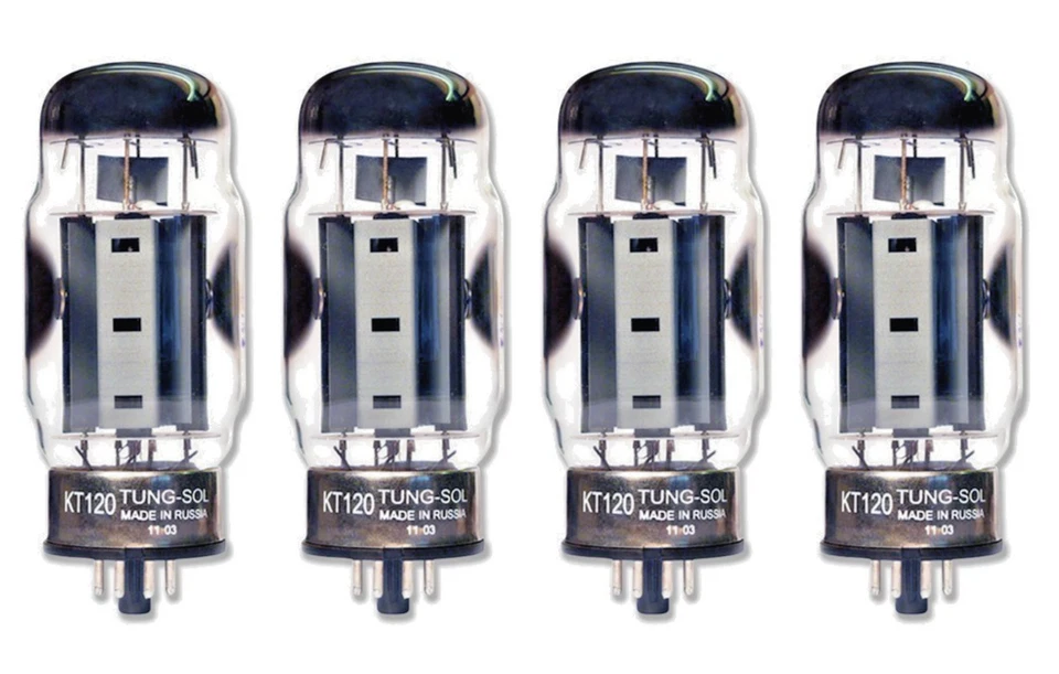 New 4x Tung-Sol KT120 | Matched Quad / Quartet / Four Tubes | Tungsol Free Ship - Image 1 of 1