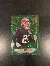 2025 Panini Donruss Elite Dylan Sampson Green Disco RC