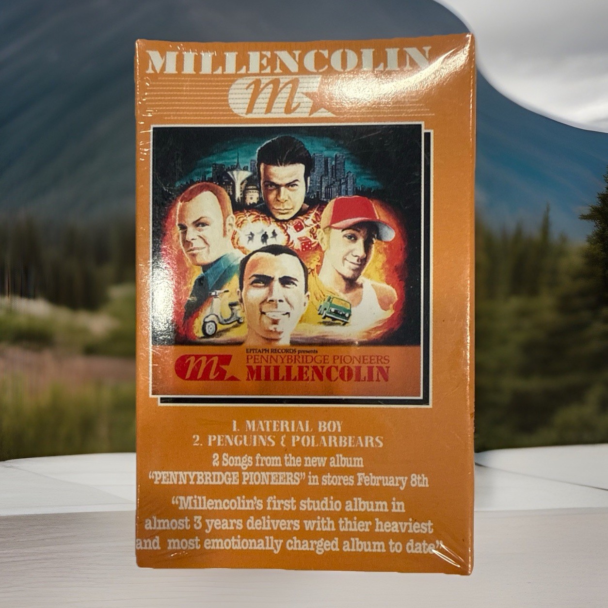 Rare MILLENCOLIN Pennybridge Pioneers CASSETTE 2 Song Sealed Promo Material Boy+