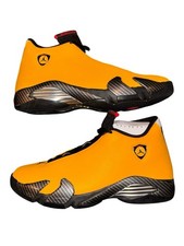 jordan 14 ferrari yellow size 10