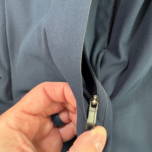 Lululemon Non Stop Blazer Men XL Blue Full Zip Jacket Business Casual Warpstreme - Picture 3 of 12