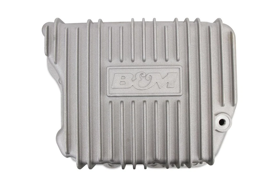 B&M 10280 Aluminum Transmission Pan Foto 2 de 4