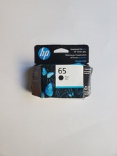 HP 65 Black Ink Cartridge, Works with AMP 100, DeskJet 2600, 3700 N9K02AN