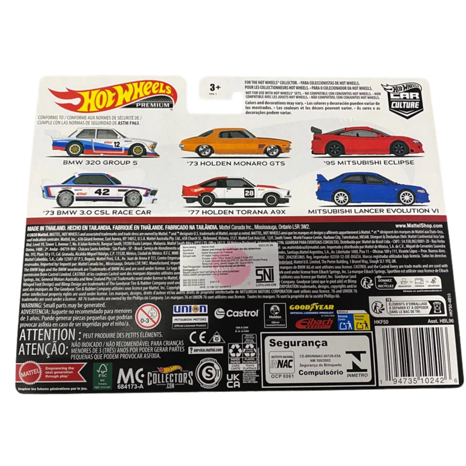 Hot Wheels Premium Car Culture Mitsubishi 2-Pack 2023 (en stock) New 95 Eclipse - Photo 3/4