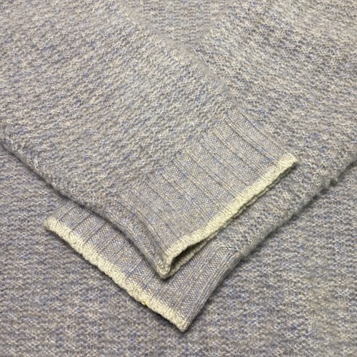 Tommy Bahama sweater mens XL pullover gray cashmere wool cowl neck thick - Picture 5 of 9