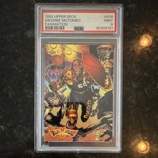 1992-93 Upper Deck FaniMation Dikembe Mutombo #509 PSA 9 MINT HOF