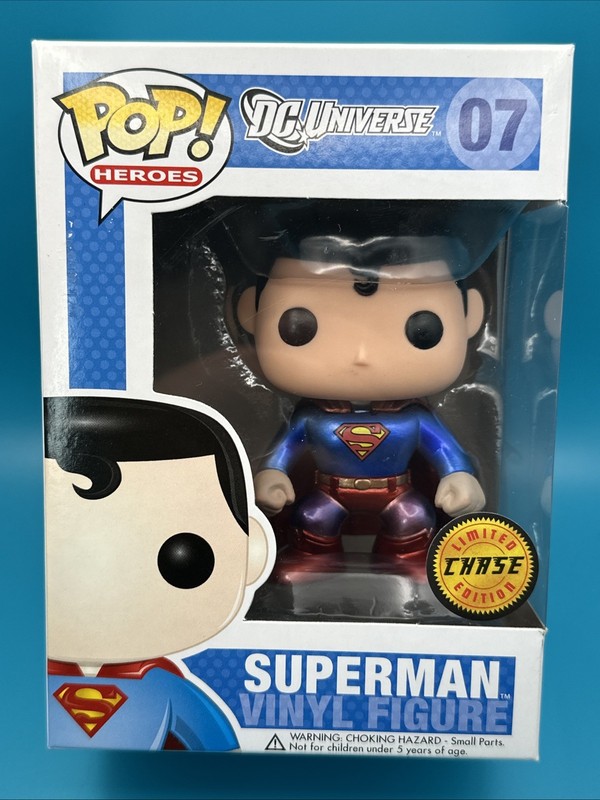 Funko Pop! Vinyl: DC Universe - Superman (Metallic) (Chase)