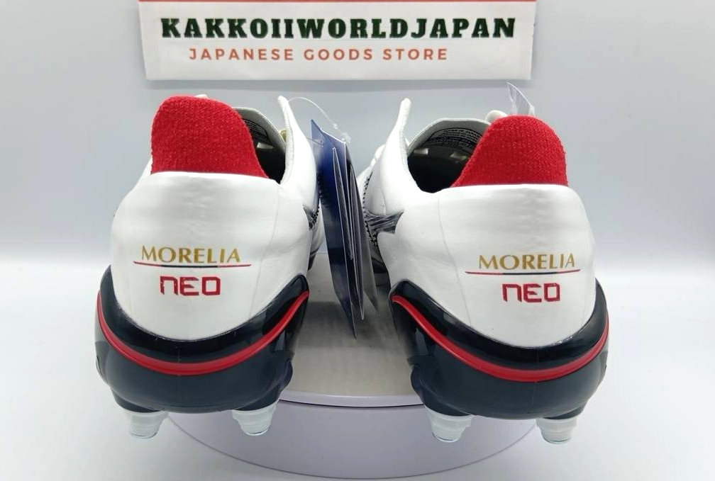 Mizuno Soccer Cleats MORELIA NEO 4 JAPAN MIX Super White Pearl