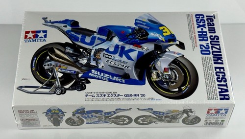 Tamiya 1:12 Team Suzuki Ecstar GSX-RR '20 Model Kit Motorcycle Series #14139 NEW - Picture 3 of 9