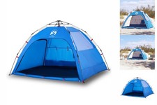 B-Ware | Strandmuschel Strandzelt 2 Personen Azurblau Quick Release Wasserdicht