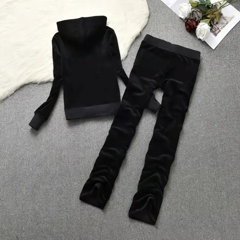 Y2K Velvet Velour Tracksuit image 4