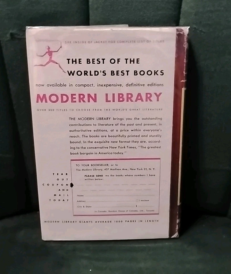 The Age of Innocence by Edith Wharton Novel Modern Library HC DJ 1948 Foto 4 de 4