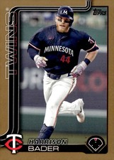 2025 Topps #356 Harrison Bader Gold #/2025