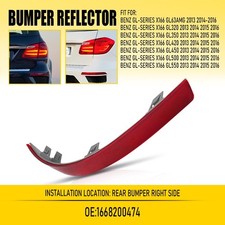 Rear Side Bumper Right Reflector Tail Lamp For Benz Mercedes 2013-16 GL550 GL500