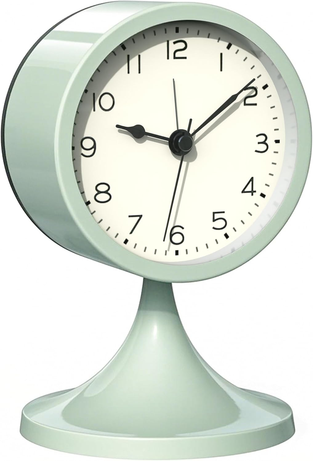 ,small Retro Table Clock Battery Operated,slient ...