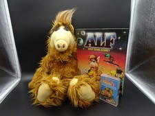 Alf Sammlung I Plüschtier von 1986/1987 Alien Productions I Buch I Kassette
