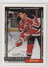 1992-93 Topps Dave Barr #197 0a4
