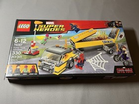 LEGO Marvel Super Heroes 76067 Tanker Truck Takedown Opened Complete W/ Minifigs