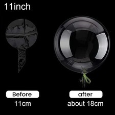 Transparent Bobo Clear Bubble Balloon 10pcs 8-24inch For Decoration