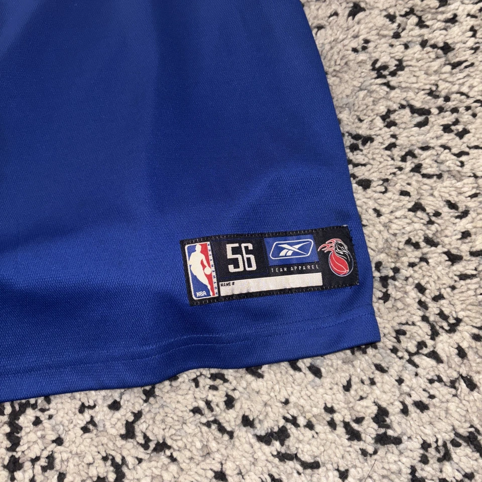 Adidas Authentic Detroit Pistons Chauncey Billups #1 Jersey SZ 56 - Image 2 of 4