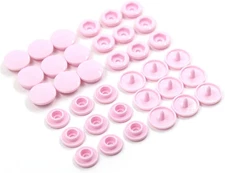 20 Sets T5 Resin Plastic Snaps Buttons Snap Fasteners Press Studs for Clothing D
