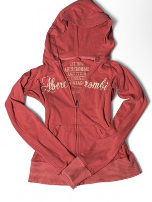 Vintage Abercrombie Pink Embroidered Y2K Zip Up Grail Double Zip Jacket