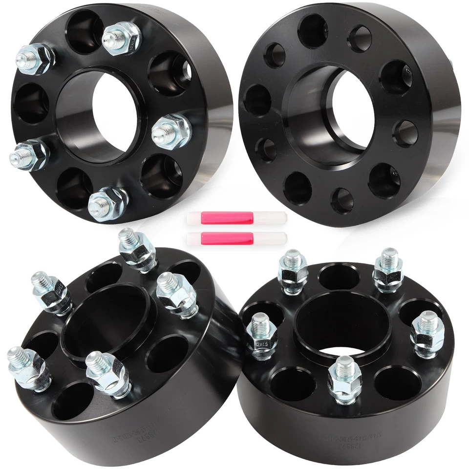 4 Pcs 2" 5x114.3mm Hub Centric Wheel Spacers 12x1.5 For Hyundai Tucson 2005-2025 - Image 4 of 4