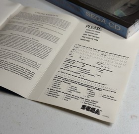 Eternal Champions: Challenge From the Dark Side (Sega CD, 1994) CIB, Reg. Card