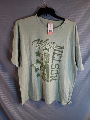 Willie Nelson Zion Rootswear Graphic T-Shirt Mens XL Outlaw Country Music Tee