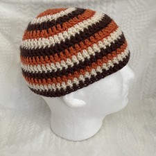 Adult Handmade Crochet Skull Cap Kufi New Style