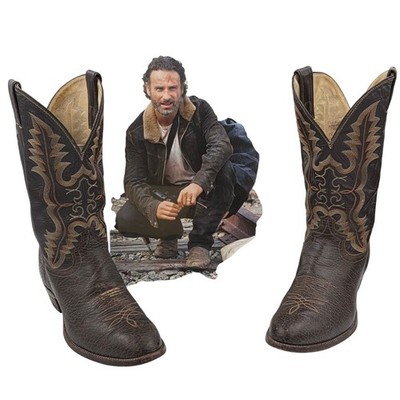 Justin 2223 Rick Grimes Walking Dead Cowboy Boots Mens 11E Wide