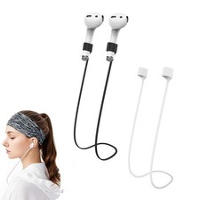 Ultra Strong Magnetic Airpod Pro Strap Anti 70cm 28inch 2.3FT, Black White