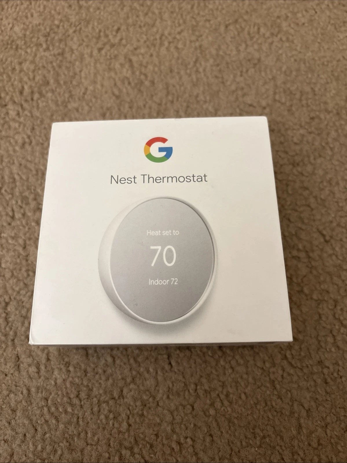 Google Nest Smart Programmable Wifi Thermostat Open Box