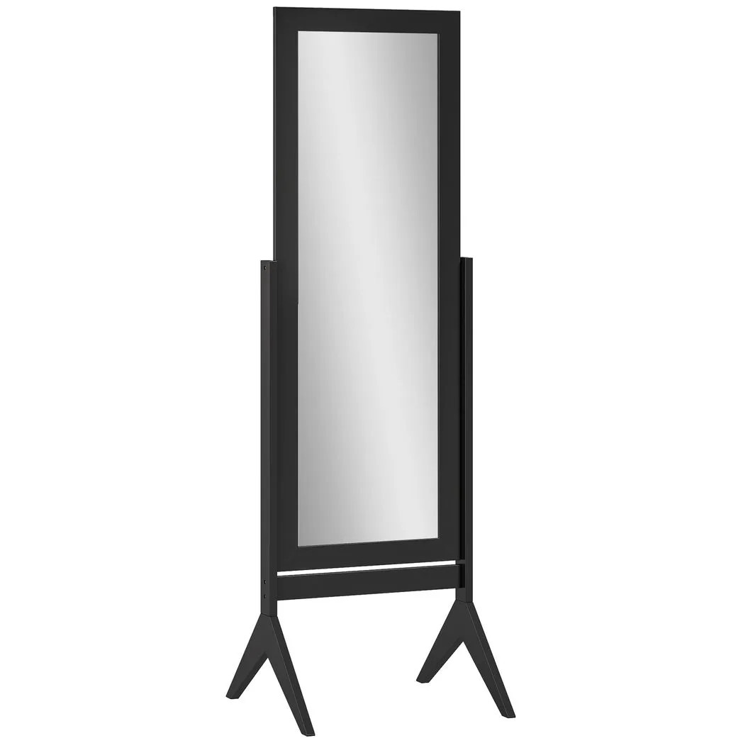 B&Q - Adjustable Angle Full Length MirrorBlack - Image 2