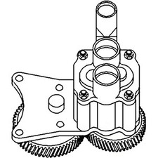 Vpd1055 New Engine Oil Pump Fits Case-ih Tractor Models 385 395 454 464 +