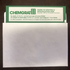Chemgrate / IBM PC Computers