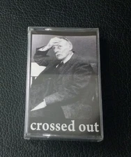 CROSSED OUT Cassette man is the bastard infest slap a ham power violence 7" lp 