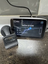 🔥TomTom GO 6200 Sat Nav Lifetime Maps, Speed Cameras & Live Traffic updates🔥
